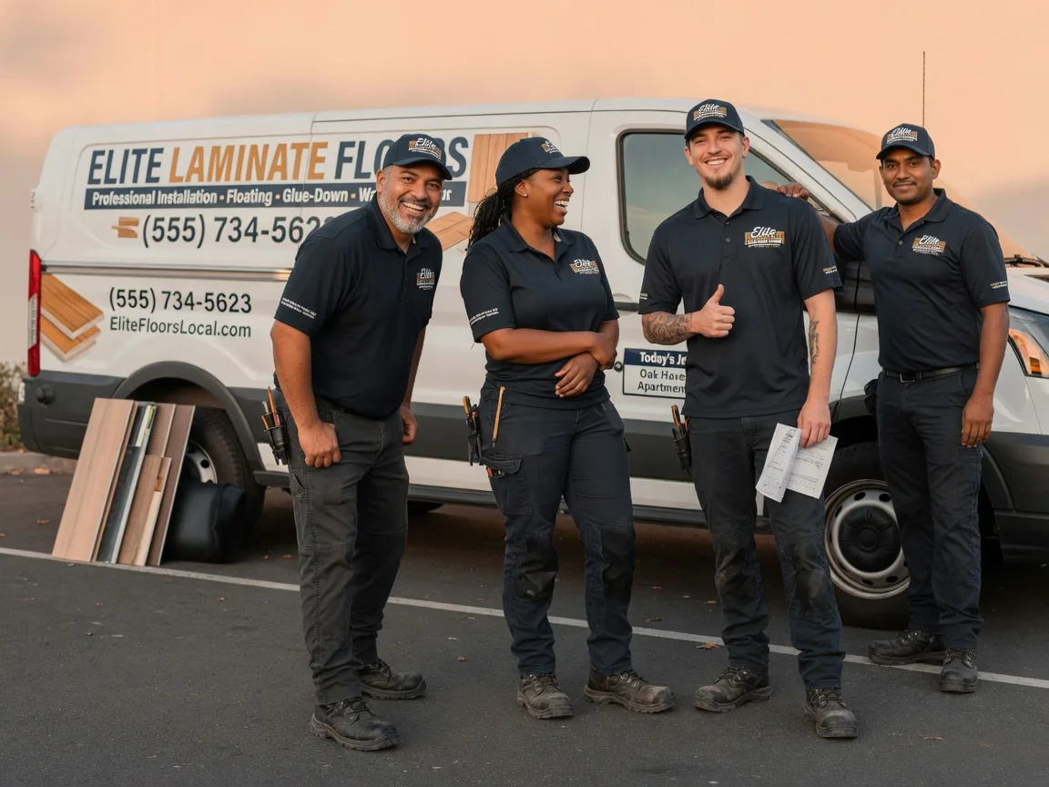 Laminate flooring installation company in Bacliff, TX